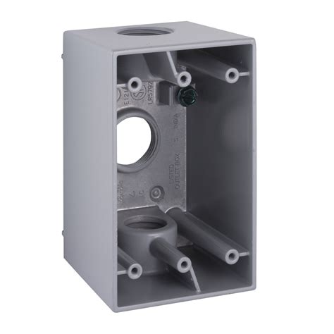 white electrical outlet box|deep electrical outlet boxes.